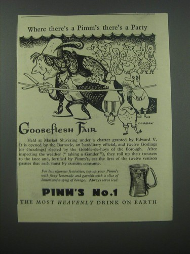 Pimm 1954 pubblicità - 1954, 1