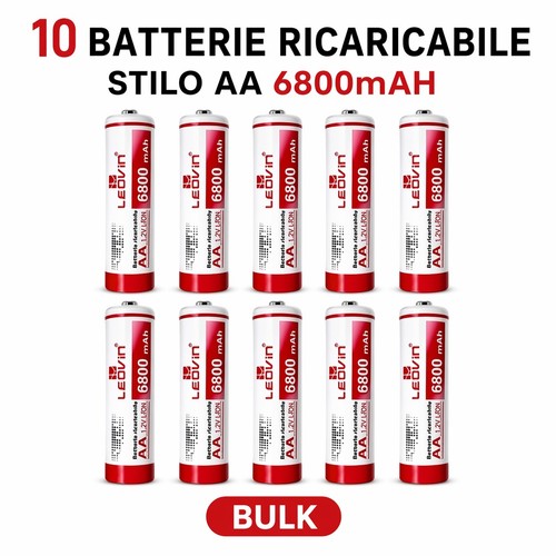 Batterie ricaricabili aa - ricaricabili,