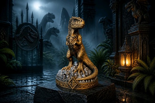 Dinosauro gotico rex con - dinosauro, t-rex