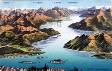 LUGANO Lago Maggiore Panorama