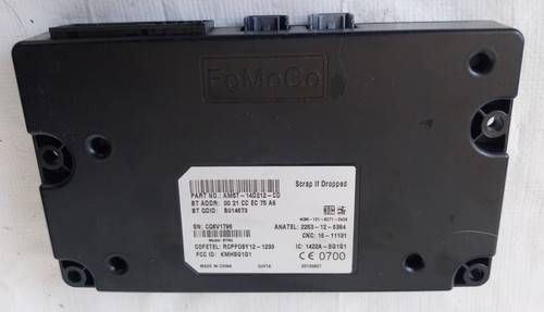Centralina modulo bluetooth - modulo,