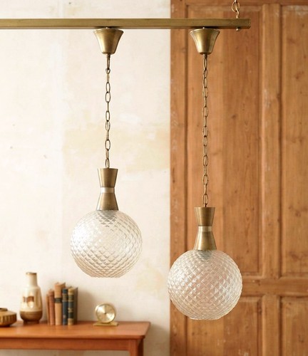 Lampadario sospensione due - lampadario, a