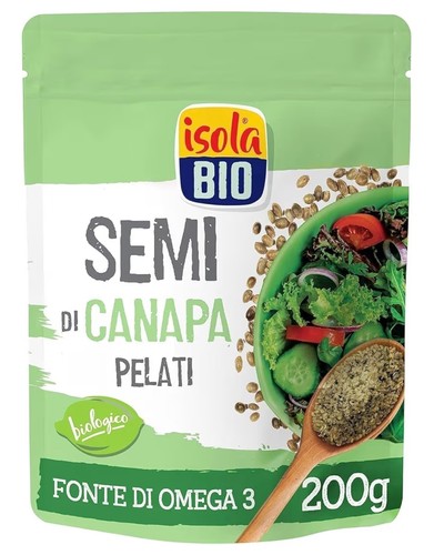 Semi canapa macinati pelati - canapa,