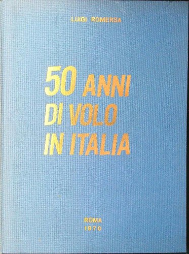 Anni volo in - 50, italia