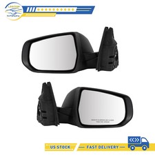 Textured Black Mirrors Left