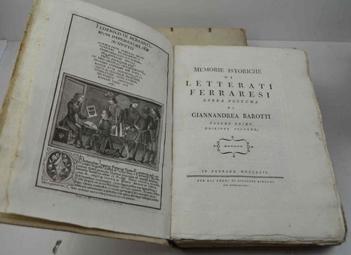 Memorie istoriche letterati - istoriche,