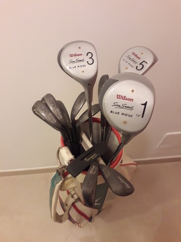 Set vintage mazze golf - set,