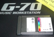 Pacchetto scheda di memoria esterna + adattatore pcmcia per tastiera G70