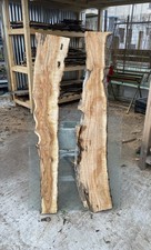 Coppia di tavole di legno di