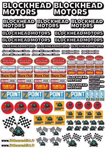 Stickers blockhead cqr - blockhead,,