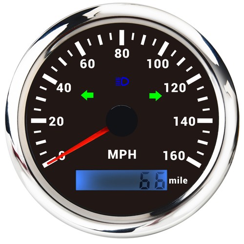 Tachimetro gps 85mm - 85mm, 0-160mph