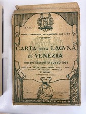 CARTA DELLA LAGUNA DI VENEZIA
