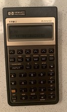 HP 17bII Calcolatrice