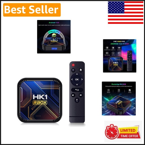 Sofisticato android box - 8k, tv