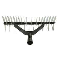 RASTRELLO SARCHIATORE AERATORE ARIEGGIATORE DOPPIO 32 DENTI ACCIAIO AUSTRALIAN