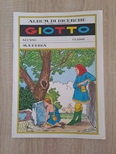 GIOTTO ALBUM di ricerche Vintage Nuovo Rimanenza Di Magazzino D'epoca 