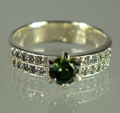 Verde taglio rotondo diamante - taglio,