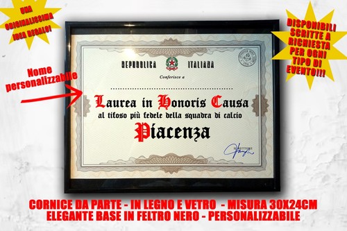 Laurea personalizzabile quadro