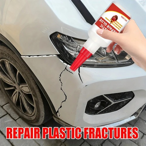 Car bumper repair - car, plastic