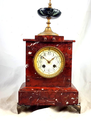Antico orologio camino - orologio, da