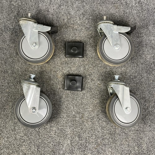 Set ruote girevoli e - 4,