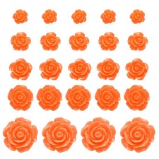 Pcs perline fiori resina - pcs,