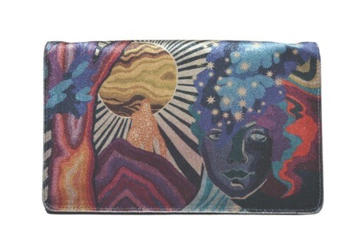 Borsa clutch stampata - borsa,