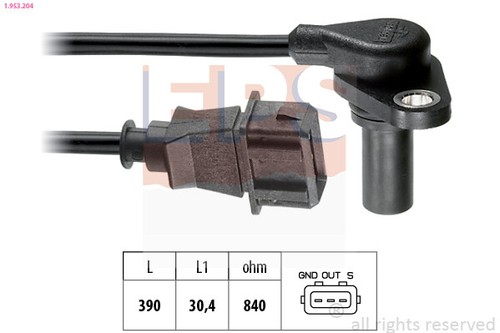 Sensore rpm 953 204 - sensore,