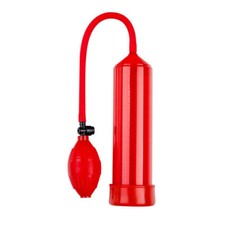 Sviluppatore Allungamento Pene a Pompa con Cilindro Easy Touch Red Penis Pump