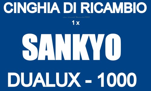Cinghia ricambio 1 x - di,