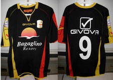 messina shirt maglia corona nr 9 taglia L 2012-13 + toppa lega calcio lnd 