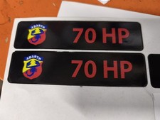 Adesivi Emblema Logo Abarth 70