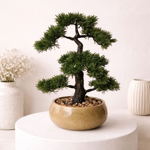 Bonsai artificiale finto - artificiale, cedro