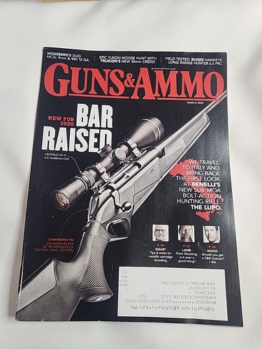 Guns and ammo magazine - ammo, march