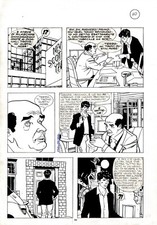 PIERO DALL'AGNOL - Tavola originale Dylan Dog n.69 "Caccia alle streghe" p.64