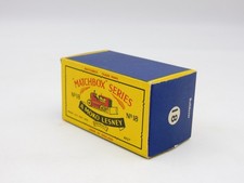Lesney Matchbox 18 Bulldozer Caterpillar SOLO SCATOLA VUOTA empty original box