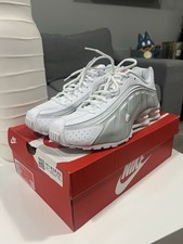 Nike Shox R4 bianco/argento