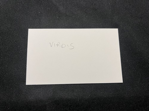 Autografo pietro paolo virdis - autografo,