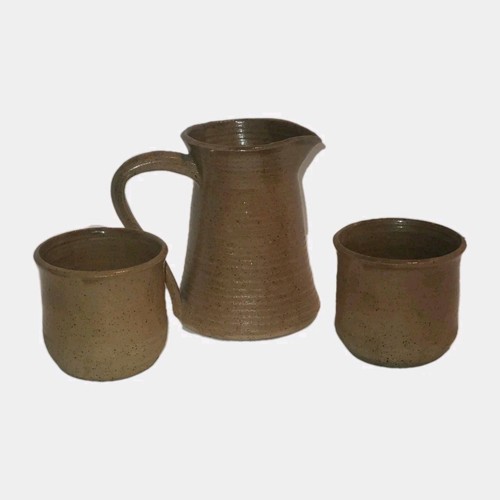 Vintage spun stoneware - spun, pottery