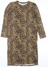 Vestito donna Zara marrone