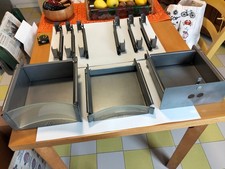 BOFFI BAGNI SISTEMA DI CASSETTI IN METALLO INTERNI ALLE BASI PER SERIE PUNTO