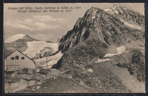 Cartolina rifugio serristori - cartolina,