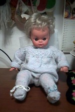 bambola Furga made in italy h.cm 42  con difetti da restauro o gioco GIOVANNINA