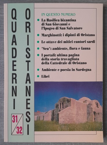 Quaderni oristanesi 1993 - oristanesi,