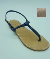 Sandalo donna. Caprese, fatto