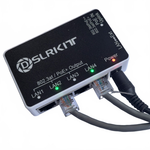 Poe 90w porte gigabit - poe++,