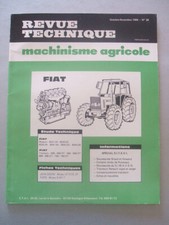 Revue technique tracteur fiat - revue,