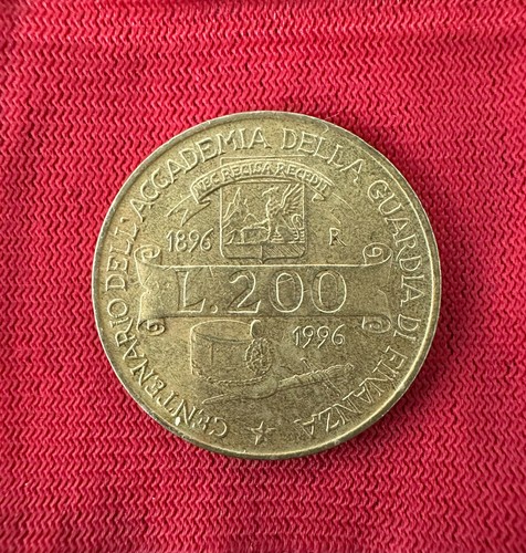Moneta 200 lire - lire, centenario