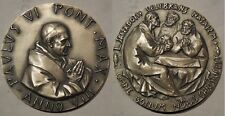 Vaticano medaglia in argento papa Paolo VI anno VIII