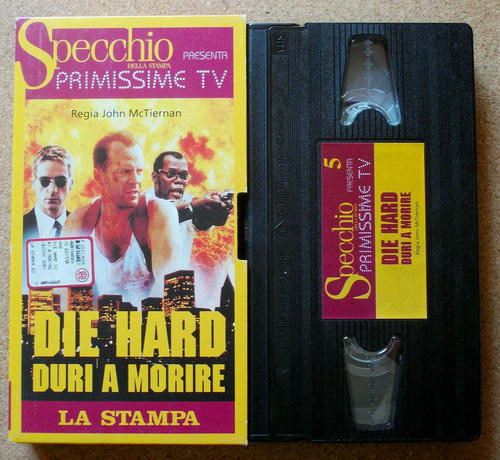 Vhs film azione die hard - film,